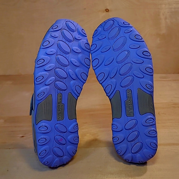 Merrell Outback Gray Purple Hiking Shoes - Picture 8 of 10